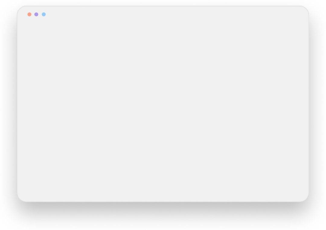 Browser mockup frame